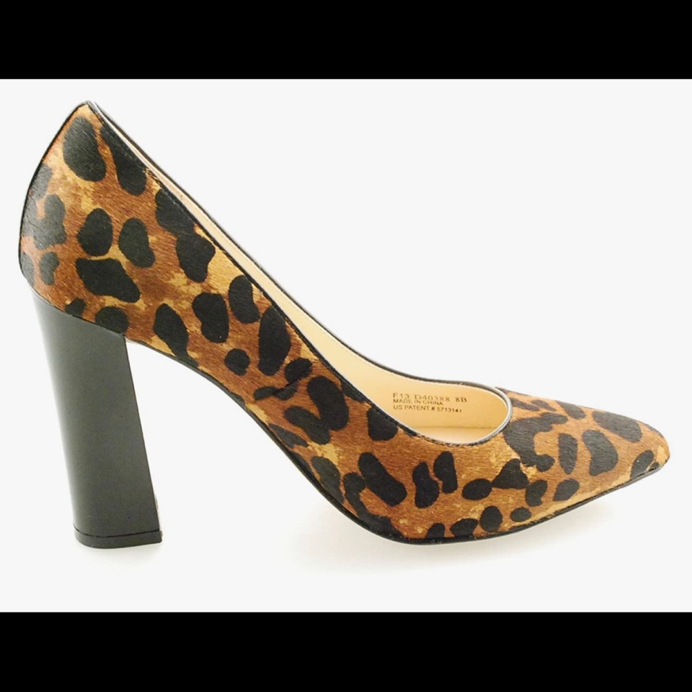 Cole Haan Nike Air Leopard Print Heels